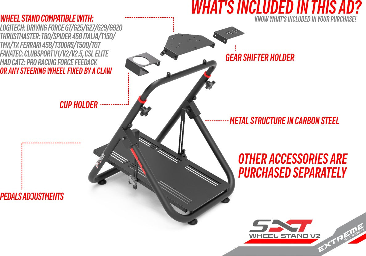 Wheel Stand SXT V2 - Black